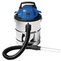 803-20L Iron Or Stainless Steel Tank Cordless Battery Lithium-ion Ash Vacuum Cleaner for Fireplace, BBQ